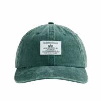 Кепка Alpha Industries Battlewash Cap Dark Green / One-size