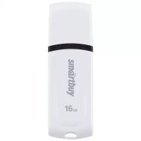 Флеш-накопитель USB 2.0 Smartbuy 16GB Paean White (SB16GBPN-W)