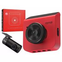 Видеорегистратор Xiaomi 70mai A400-1 Dash Cam, 2 камеры, красный