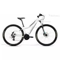 Женский велосипед Merida Matts 7.10-D (2021) Бело-серый 13.5" (132-152 см)