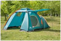 Палатка кемпинговая ALPIKA Dakota-4, 4-х местная, 240х260х190 см, Polyestr PU 3000