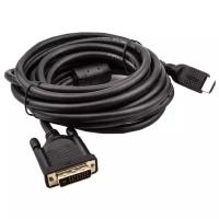 Кабель HDMI AM/DVI(24+1)M, 5м, CU, 1080P@60Hz, 2F, VCOM