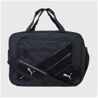 Сумка Puma Team Messenger Bag 07237501, р-р one size, Черный