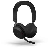 Беспроводные Jabra Evolve2 75 (UC) с микрофоном, USB type C / ANC, наушники / гарнитура / Stereo (27599-989-899)