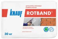 Штукатурка Ротбанд гипсовая серый Кнауф (Knauf Rotband)