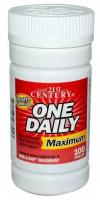 21st Century, One Daily, Комплекс мультивитаминов и минералов максимального действия, 100 таблеток