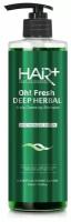 Освежающий шампунь с экстрактами трав Hair Plus Oh Fresh Deep Herbal Shampoo 500 мл