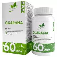 Гуарана Natural Supp, Guarana, 60 капсул, 700 мг