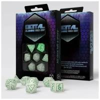 Набор кубиков для настольных ролевых игр (Dungeons and Dragons, DnD, D&D, Pathfinder) - Digital Glowing Dice Set