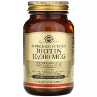 Капсулы SOLGAR Biotin Super High Potency 10 000 мкг