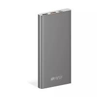 Внешний аккумулятор 10000 mAh, Li-Pol, 2xUSB, QC 3.0, Hiper, серы,MPX10000