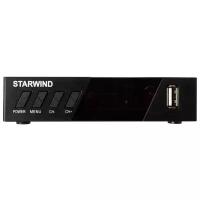 Ресивер DVB-T2 Starwind CT-140 черный