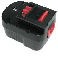 Аккумулятор для Black & Decker (p/n: A12, A12E, A12EX, A12-XJ, FS120B, FSB12, HPB12) 1.5Ah 12V