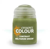 Краска акриловая Citadel Contrast: Militarum Green (18Ml)