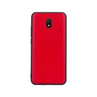 Чехол G-Case Carbon для Xiaomi Redmi 8A, красный