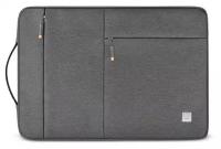 Сумка для ноутбука WiWU Alpha Slim Sleeve для MacBook 14" Grey