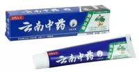 Зубная паста китайская традиционная на травах с женьшенем, противовоспалительная, 110 г