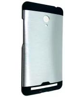 Чехол на смартфон Asus Zenfone 6 (6.0) накладка ударопрочная типа, типа клип-кейс с алюминиевой спинкой и нескользким покрытием