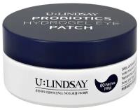 Патчи для глаз LINDSAY PROBIOTICS гидрогелевые с пробиотиками 60 шт