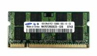 Оперативная память DDR2 1Gb 667 Mhz Samsung M470T2953EZ3-CE6 PC2-5300 So-Dimm для ноутбука