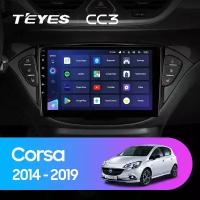 Штатная магнитола TEYES CC3 9.0" 6 Gb для Opel Corsa 2014-2019