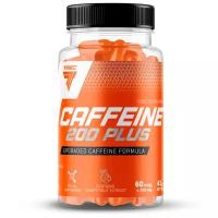 Энергетик капсулы (60 капс) Trec Nutrition Caffeine 200 Plus, кофеин в таблетках