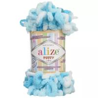 Пряжа Alize Puffy color, 100 г, 9 м, 5 шт., 5924 9 м