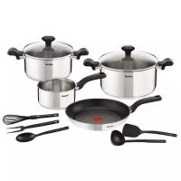 Набор посуды Tefal Comfort Max C973SB34 11 пр. серебристый