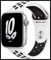 Умные часы Apple Watch Series SE Gen 2 44 мм Silver Aluminium Case, Nike Sport Band S/M