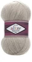 Пряжа Alize Superwash Comfort Socks (Ализе Супервош) - 2 мотка, бежевый меланж (152), 75% шерсть супервош, 25% полиамид, 420м/100г