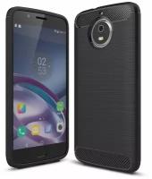 Чехол-накладка Carbon Fibre для Motorola Moto G5S (черный)