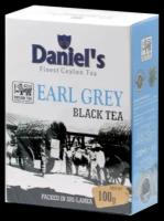 Чай черный цейлонский среднелистовой/100г/Earl Grey/Daniel's