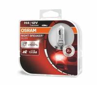 OSRAM 64193NBSHCB Лампа галогенная H4 12/60/55 OSRAM NBR SILVER +100% к-т