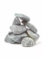 Камни для бани Серпентинит шлифованный 10 кг (фракция 80-130 мм.)