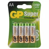 Батарейка AA - GP Alkaline Super LR6 15A-2CR4 (4 штуки)