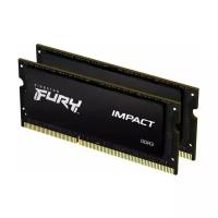 Оперативная память 16Gb DDR-III 1866MHz Kingston Fury Impact SO-DIMM (KF318LS11IBK2/16) (2x8Gb KIT)