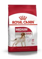 Корм сухой ROYAL CANIN MEDIUM ADULT корм для собак с 12 месяцев до 7 лет 3 кг х 2 шт