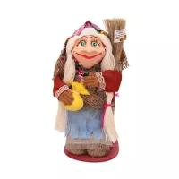 Баба Яга кукла домашний оберег 21 см