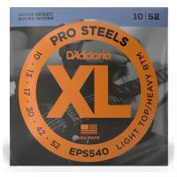 Набор струн D'Addario XL ProSteel. BTM EPS540, 1 уп