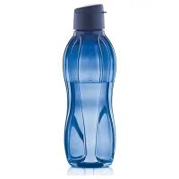 Tupperware Эко-бутылка 1 л с клапаном синяя