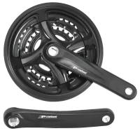 Система PROWHEEL TY-CM99*175mm,(48/38/28)AL-6061-T6, CHAINLINE:48.5, под квадрат 124.5, черный