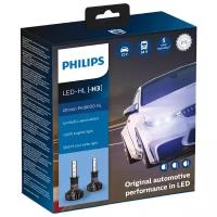 Комплект Светодиодных Ламп Led H3 Pk22s 12/24V 18W 5800К X2 (2Шт) Philips арт. 11336U90CWX2