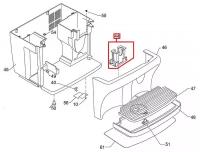 Диспенсер подачи кофе для Gaggia Syncrony Logic, 223700550