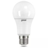 Лампа светодиодная gauss 102502122, E27, A70, 22Вт, 3000 К, упаковка 10 шт