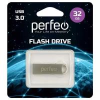 USB флешка PERFEO 32Gb M08 silver USB 3.0