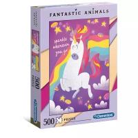 Пазл Clementoni Fantastic Animals Единорог (35066), 500 дет