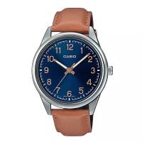 Наручные часы CASIO Collection Men MTP-V005L-2B4, коричневый, синий