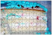 Магнитный пазл 27x18см."Торты, свадебный торт, марципан" на холодильник