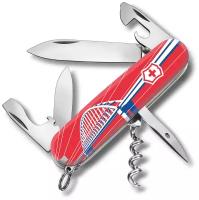 Нож перочинный Victorinox Spartan Крымский мост, 91 мм, 12 функций, цвет красный/рисунок