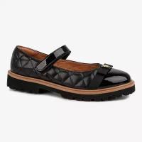Туфли для девочек Kapika 24945п-1, цвет черный, размер 39